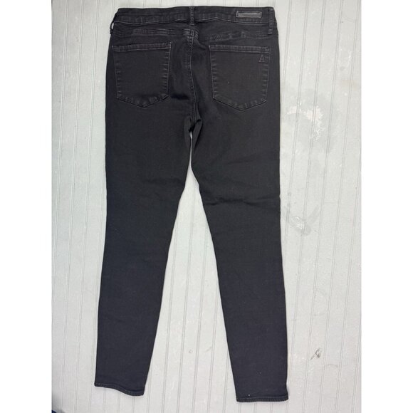 Articles Of Society Size 29 Womens Jeans Black Skinny Stretch Mid Rise - Picture 4 of 4
